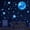Blue2, variant on Neasyth Glow in The Dark Stars Stickers for Ceiling, 1108 Pcs Moon and Stars Wall Decals (Sky Blue)