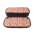 thumbnail image 5 of Lsque Tomatoes And Chili Printed Big Capacity PU Leather Pencil Case Large Pencil Pouch Stationery Pen Bag Pencil Holder for Teen, 5 of 6