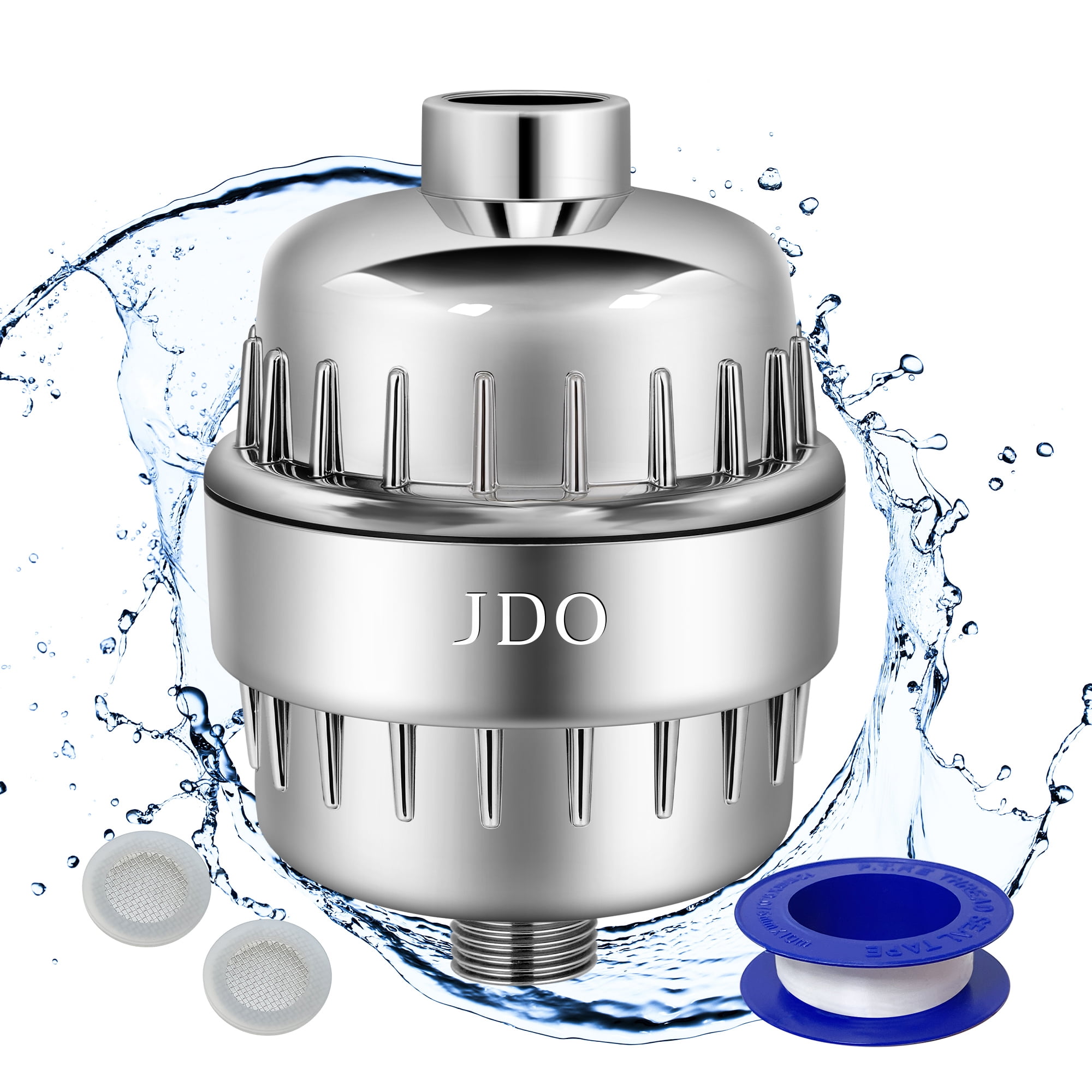 JDO 18 Stages Shower Filter for Hard Water, Shower Head Water Softener