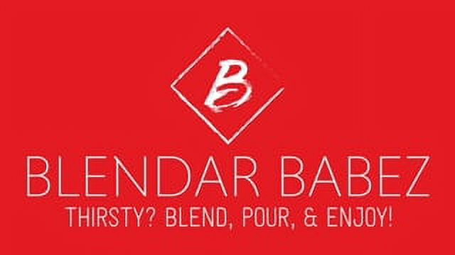BlendAR Portable Blender, Battery Powered, 14 oz (Pink, Red, Blue & Black)