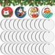 thumbnail image 1 of 35 Piezas de Adornos de SublimacióN en Blanco, Adornos Redondos de SublimacióN en Blanco para áRbol de Navidad, Bricolaje Hecho una Mano, 1 of 5