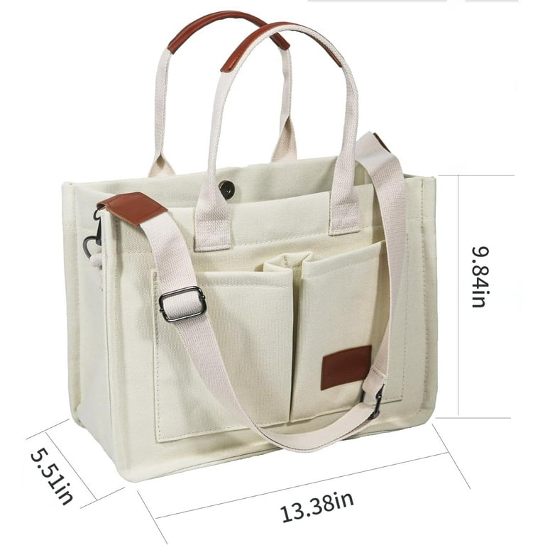 ZHMO Large Tote Bag for Women With Pockets,Laptop Crossbody