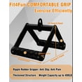 thumbnail image 3 of Accesorios de cable Fitarc con mango de doble fila en D para gimnasio, 3 of 6