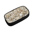 thumbnail image 2 of Uemuo Starfish and Sea Shells Printed Pencil Pen Case, Portable Pencil Pouch with Zipper, Compact Stationery Bag Makeup Bag, Pencil Bag for Home Office, 2 of 9