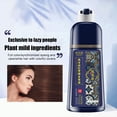 thumbnail image 2 of Natural Soft Shiny Brown Coffee Cover White Hair Dye Shampoo Hair Color Sham>, 2 of 8