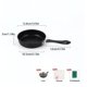 thumbnail image 3 of Matsuzay Sartén para huevos con placa de inducción, Mini sartén antiadherente con tapa de vidrio, sartén pequeña para placa de inducción Cocina y Comedor, 3 of 5
