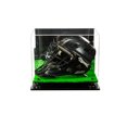 thumbnail image 3 of Deluxe Acrylic Catchers Helmet Display Case with Black Risers, Mirror, Turf Base and Wall Mount (A002-BR), 3 of 8