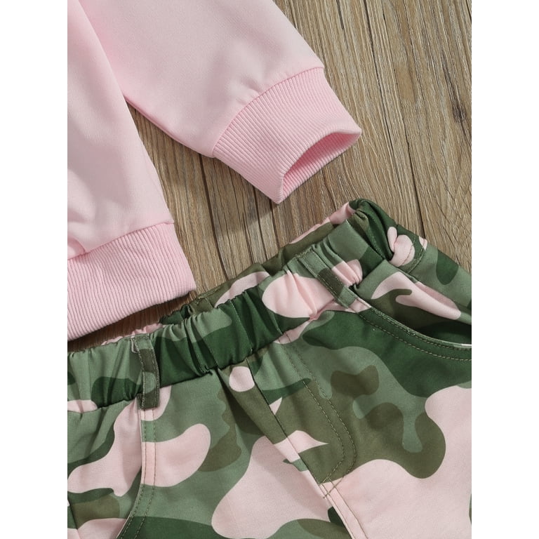 Little girls camo pants shop