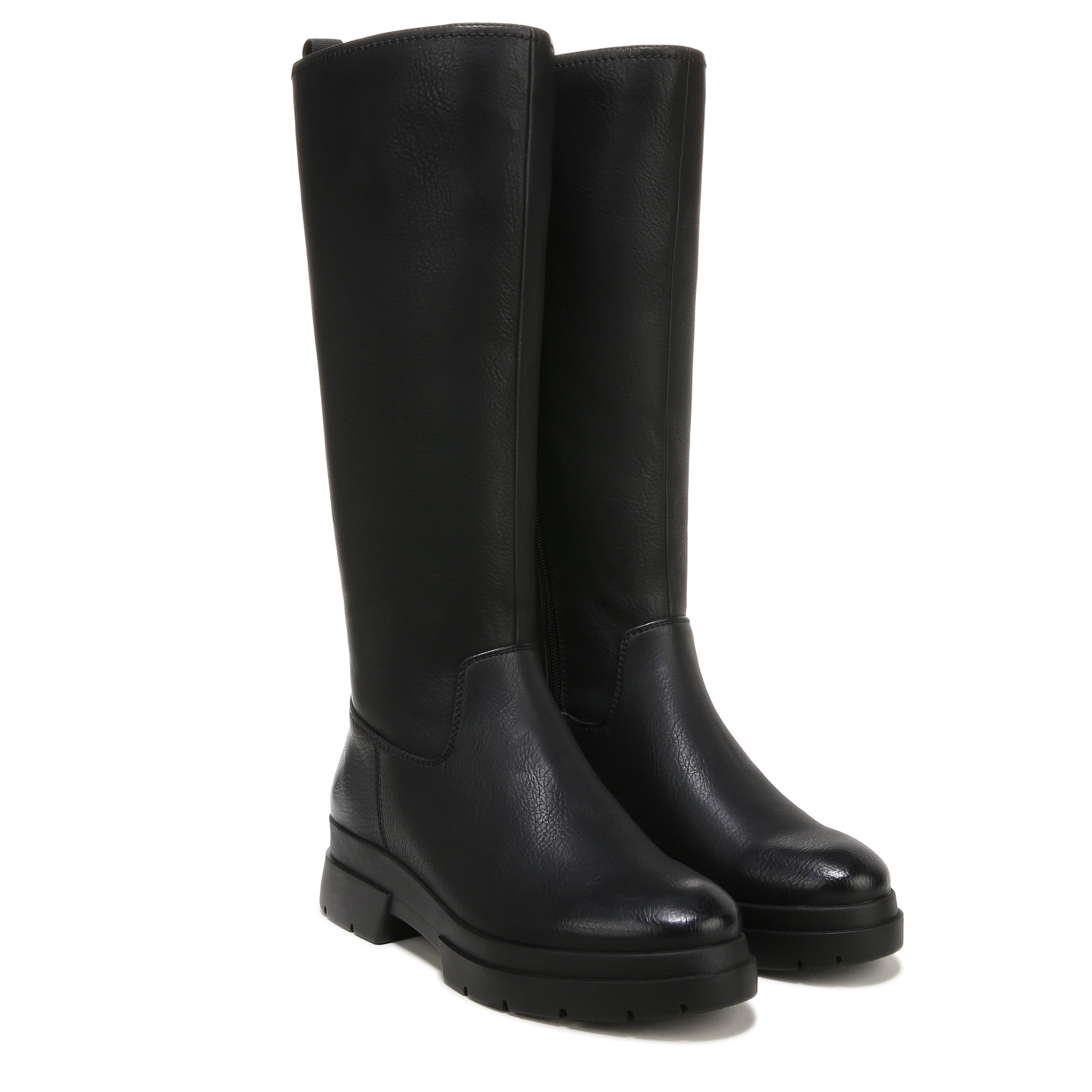ARA Women's Classic Mid Calf Boots - Leather Upper With Wool Lining, Pull On Style