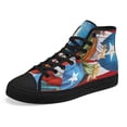 thumbnail image 6 of Three Kings Puerto Rico Feliz Da de Reyes High Top Canvas Shoes Sneakers Black Size 6, 6 of 7