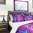 thumbnail image 4 of Designart 'Pink and Blue Wonder' Modern & Contemporary Duvet Cover Set, 4 of 4