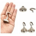 thumbnail image 4 of Ganchos magnéticos con imanes de neodimio Ganchos muy potentes para cocina, baño, dormitorio, garaje, casillero, oficina, refrigerador, llavero Xemadio YQ-0843, 4 of 9
