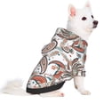thumbnail image 2 of Haiem Paisley Floral for Winter Dog Hoodie Sweatshirts with Pockets Warm Dog Clothes for Small Dogs Chihuahua-XX-Large, 2 of 7