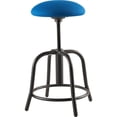 thumbnail image 5 of NPS 6800 Series 18-25" Adjustable Fabric Padded Stool in Cobalt Blue/Black, 5 of 5