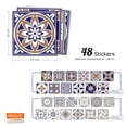 thumbnail image 2 of Walplus Denin Azulejo Victorian Backsplash Peel and Stick 144pcs 34.88sf, 2 of 5