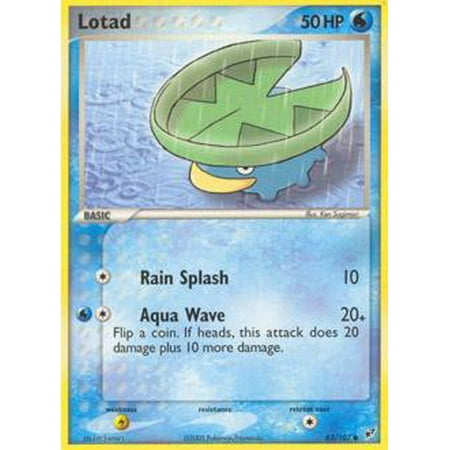 Ex Deoxys Pokemon Card - Pokemon EX Deoxys Lotad #63