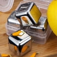 thumbnail image 2 of Inteprter Piedras para enfriar vino Cubitos de hielo de acero inoxidable con caja de almacenamiento Enfriador de aniversario de cumpleaños Type3 NO3, 2 of 6