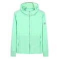 thumbnail image 3 of Women's UPF 50+ UV Sun Protection Clothing Zip Up Hoodie SPF Long Sleeve Sun Shirt Fishing Hiking Outdoor Jacket, 3 of 8