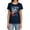 Navy, variant on JLA Galactic Attack Color Women's T Shirt, Navy, X-Large