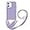 Purple, variant on Silicone Case Compatible with iPhone 12 Pro, Adjustable Crossbody Necklace, Lanyard Neck Strap Protective Case Cover (Navy Blue, iPhone 12 Pro)