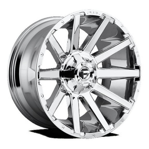 Fuel 1PC Aluminum Rim D614 CONTRA 20X10in Chrome Plated Finish, D61420001747