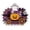 B, variant on zhonghuaying 1 Pack Halloween Die-Cut Acrylic Hanging Plaque Pumpkin Themed Printed Flat Ornament Indoor Seasonal Suspending Arranging Accessory A