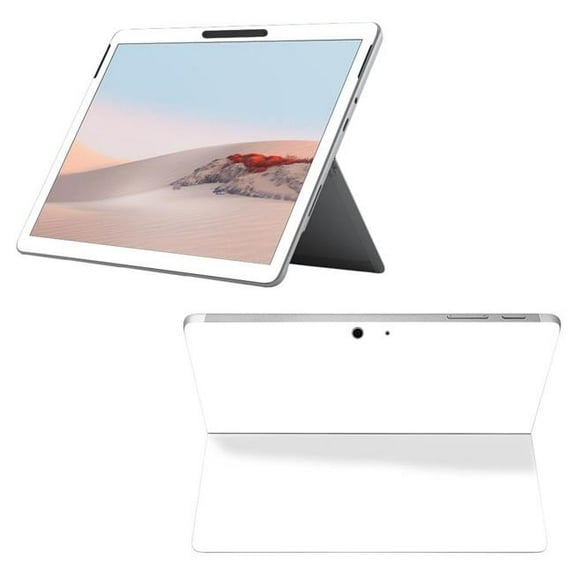 MightySkins MISURFGO220-Solid White Skin for Surface Go 2 2020 - Solid White