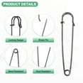 thumbnail image 2 of Alfileres de seguridad grandes de 30 piezas, 3.5" para moda y manualidades, 2 of 7