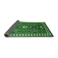 thumbnail image 2 of Ahgly Company Indoor Rectangle Geometric Emerald Green Traditional Area Rugs, 6' x 9', 2 of 4