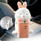 thumbnail image 1 of Caja de pañuelos de felpa suave para coche, caja de almacenamiento para reposabrazos de coche, cubo de basura Universal, bonitos animales de peluche, conejo, 1 of 8