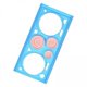 thumbnail image 1 of 2 Plantillas De Dibujo, Herramienta De Enseñanza De Matemáticas Para Construcción, Dibujo, Encofrado De Construcción, Azul 2 piezas, 1 of 8