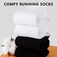 thumbnail image 5 of Livease No Show Socks for Womens Men, Black Ankle Athletic Socks, Thin Low Cut No Show Socks, 6 Pairs, Size 6-9, 5 of 8