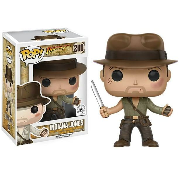 Funko Pop-Figuras de acción de Indiana Jones y el templo de Doom, juguetes de vinilo Funko Pop, modelos de muñecas, regalos, n. ° 199, n. ° 200