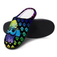 thumbnail image 4 of Splatoon Mens Cozy Memory Foam Slippers Slip On Warm House Shoes Indoor/Outdoor Scuff, 4 of 8