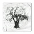 thumbnail image 1 of Tree Bandana, Olive Tree Retro Nature, Unisex Head and Neck Tie, by Ambesonne, 1 of 2