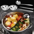 thumbnail image 2 of Youkk Hot Pot Pan Kitchenware Professional Hot Pot Cooker with cooking Pot Kitchenware Cookware Glass Lid for Party 32cm, 2 of 9