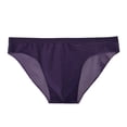 thumbnail image 6 of SGFCWSX Men's Sheer Ultra-Thin Briefs** Purple M, 6 of 6