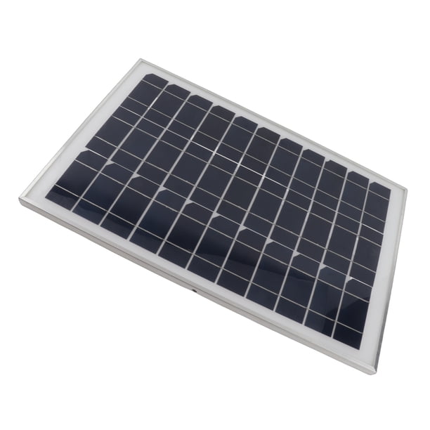 Panel Solar Portátil Monocristalino De 100W 18V, Panel Solar De 100W 18V Alta Eficiencia De Conversión Alta Estabilidad Buena Durabilidad Para Automóviles Para Aviones