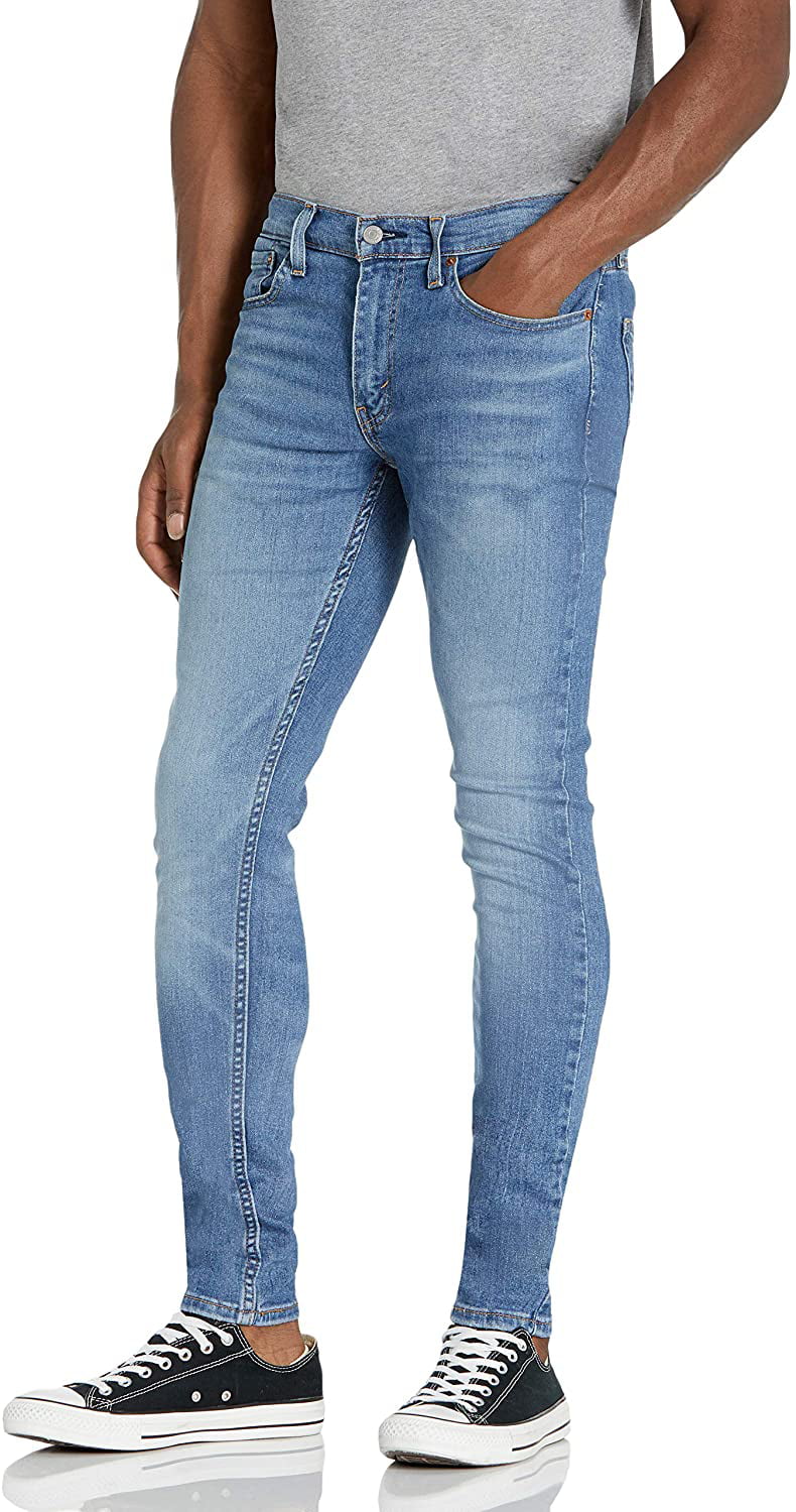 Levis Mens Skinny Taper Jeans 33W x 30L Tuscany Town Indigo - Stretch -  