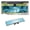 Blue, variant on Car Rearview Mirrors, Shock Resistant Interior Clip-on Panoramic Rear View Mirror for Car, Wide Viewing Range, 12 inch HD Universal Use for Cars, SUVs, Trucks, Vehicles (White)