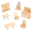thumbnail image 2 of Muebles de de , Miniatura de /comedor/dormitorio/cocina, Muebles , Accesori Decoración, Jue Juego de cocina CUTICAT miniaturas de casa de muñecas, 2 of 8
