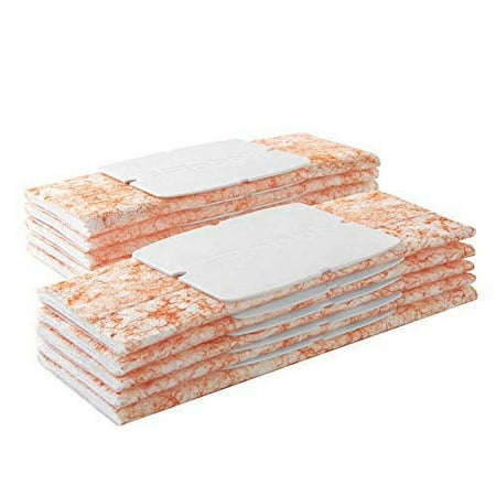 Damp Sweeping Pads for iRobot Braava jet 240 (10-Pack) - Orange
