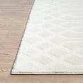 thumbnail image 5 of Abani Cozy Collection Area Rug Mid Century Modern Bedroom Living Room Decor Floor Rug 6 x 9 Cream, 5 of 9