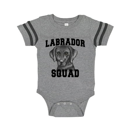

Inktastic Dog Labrador Squad Gift Baby Boy or Baby Girl Bodysuit