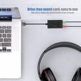 thumbnail image 1 of Card,ORICO SC2 USB Multifunction Audio Desktop PC Audio Card Compact and Lightweight, 1 of 8