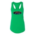 thumbnail image 2 of Red Blue and Black Ford Logo | Womens Cars and Trucks Jersey Racerback Tank Top, Kelly, X-Large, 2 of 3