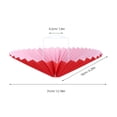 thumbnail image 2 of Minkissy 1Pcs Cloth Drum Lamp Shade Red Light Cover Rustic Style for Living Room, 2 of 5