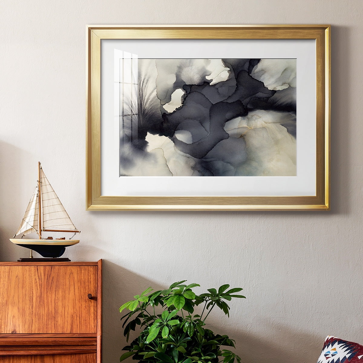 Sound & Color Premium Framed Print - Ready to Hang