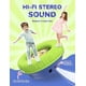 thumbnail image 3 of Auriculares Bluetooth iClever BTH18 para niños con luces LED verde/azul, 3 of 7