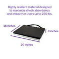 thumbnail image 3 of McKesson Foam Seat Cushion with Nylon Cover, 20 in x 18 in x 3 in, 5 Ct, 3 of 5